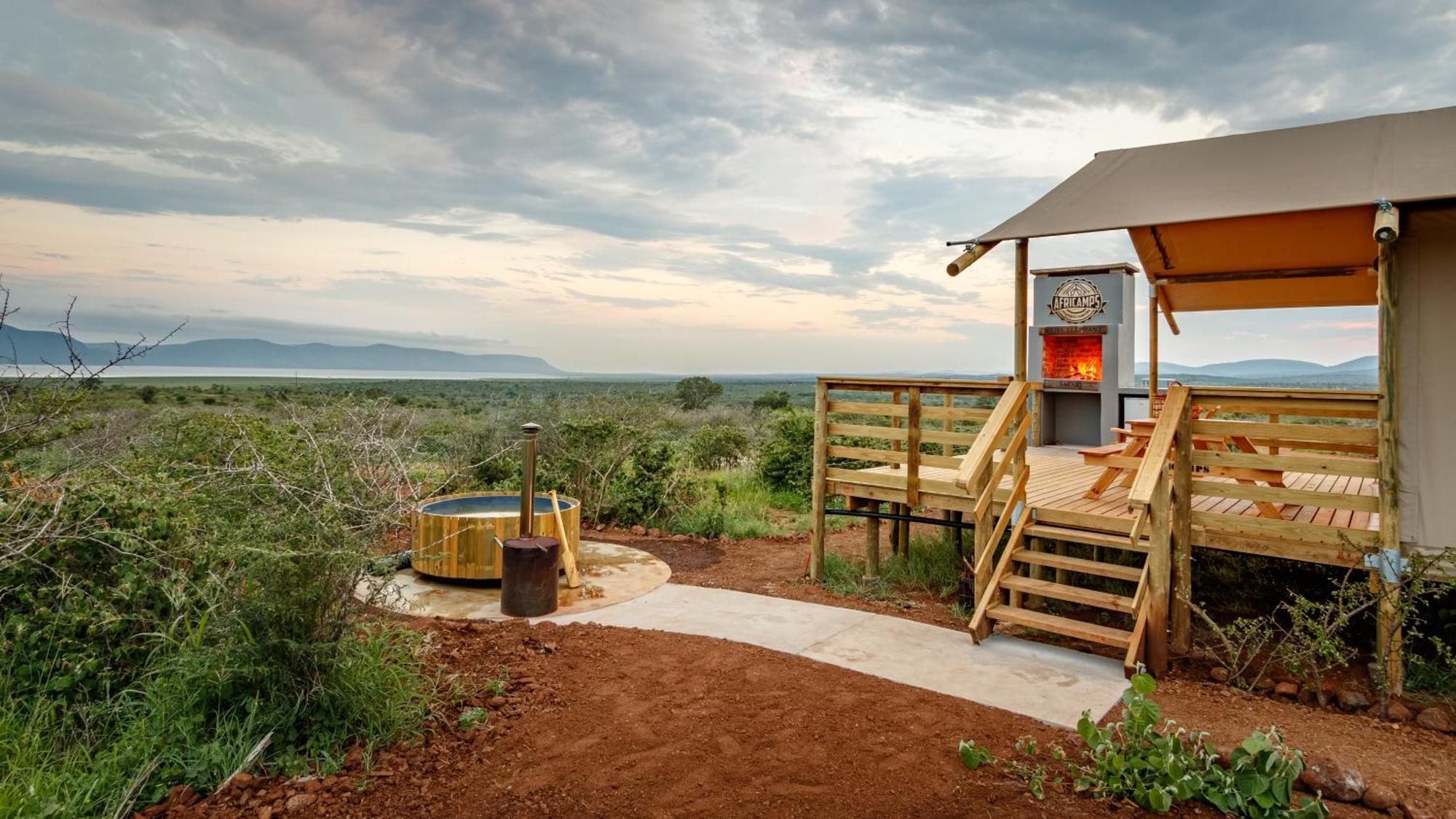 Africamps At White Elephant Safaris Pongola Buitenkant foto