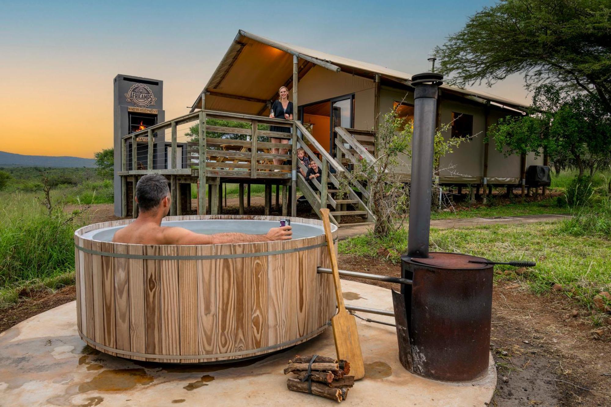 Africamps At White Elephant Safaris Pongola Buitenkant foto