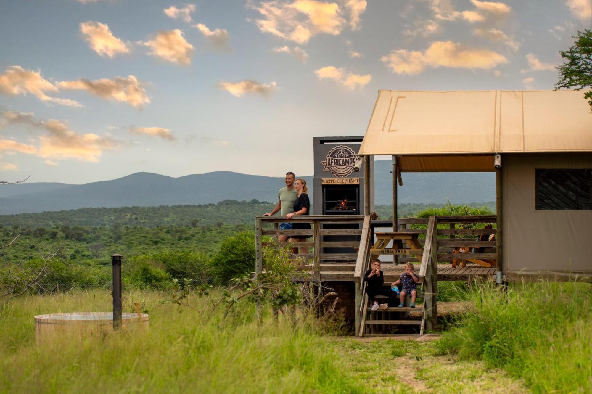 Africamps At White Elephant Safaris Pongola Buitenkant foto